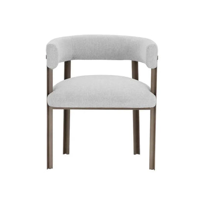 Mae Fabric Dining Armchair - LOOMLAN - SUNPAN - Dining Chairs