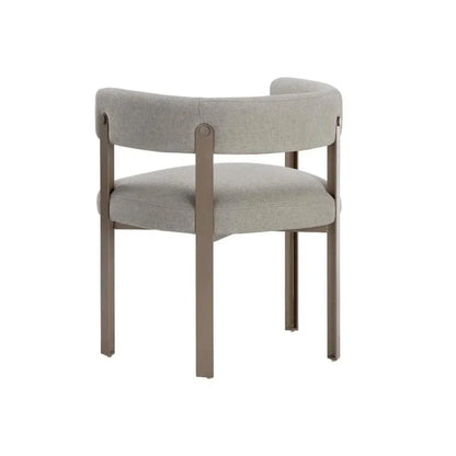 Mae Fabric Dining Armchair - LOOMLAN - SUNPAN - Dining Chairs