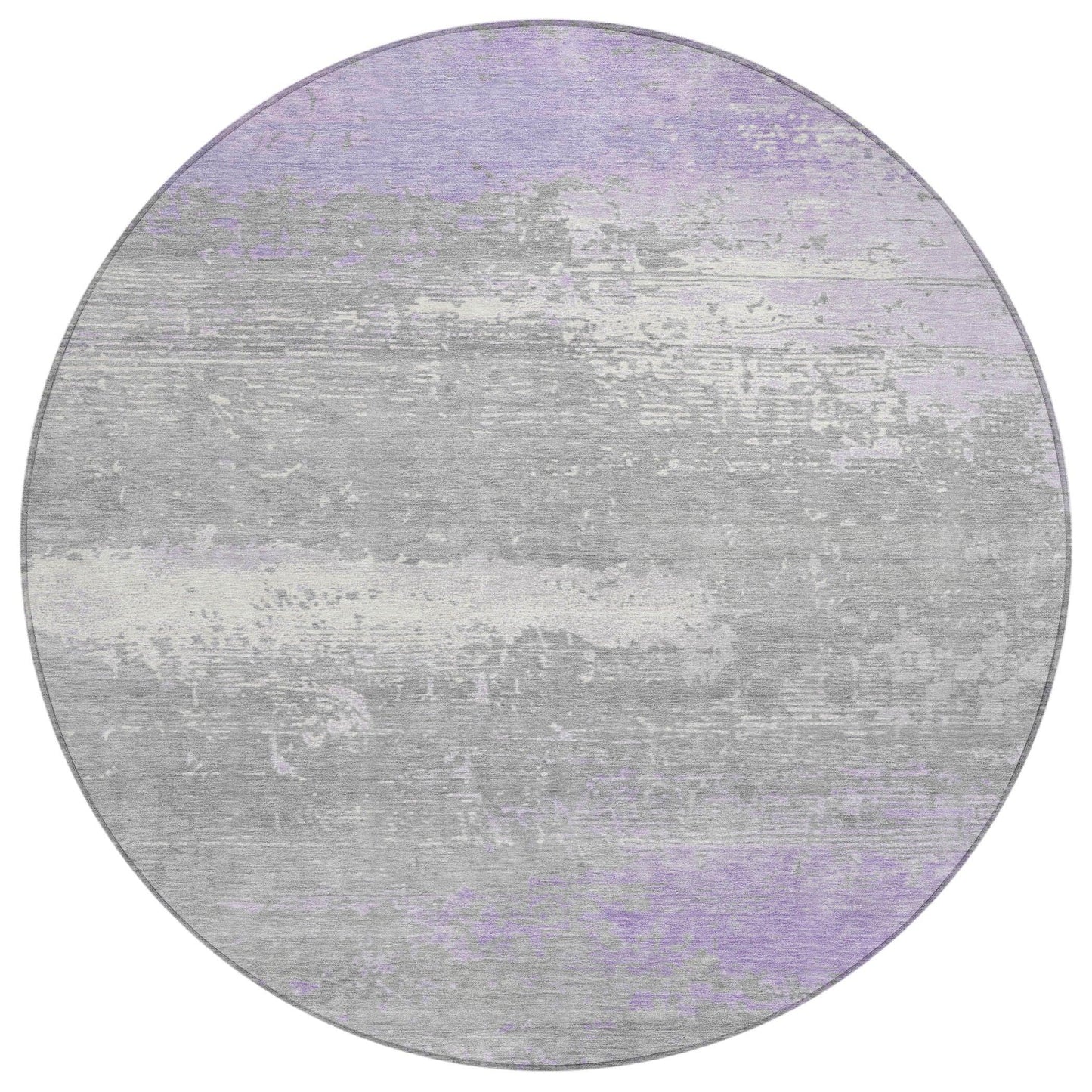 Maeanor Purple Washable Indoor-Outdoor Rug