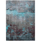 Maeel Teal Washable Indoor-Outdoor Rug