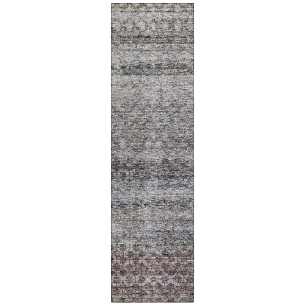 Maelis Brown Washable Indoor - Outdoor Rug - LOOMLAN - LOOMLAN Rugs - Outdoor Rugs