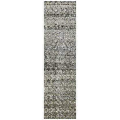 Maelis Gray Washable Indoor - Outdoor Rug - LOOMLAN - LOOMLAN Rugs - Outdoor Rugs