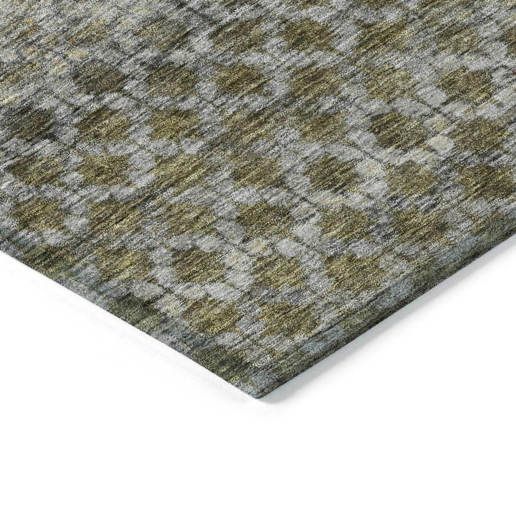 Maelis Gray Washable Indoor - Outdoor Rug - LOOMLAN - LOOMLAN Rugs - Outdoor Rugs