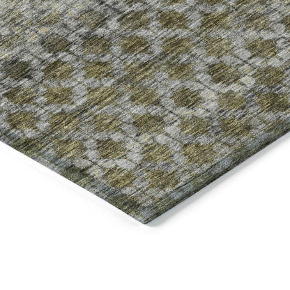 Maelis Gray Washable Indoor - Outdoor Rug - LOOMLAN - LOOMLAN Rugs - Outdoor Rugs