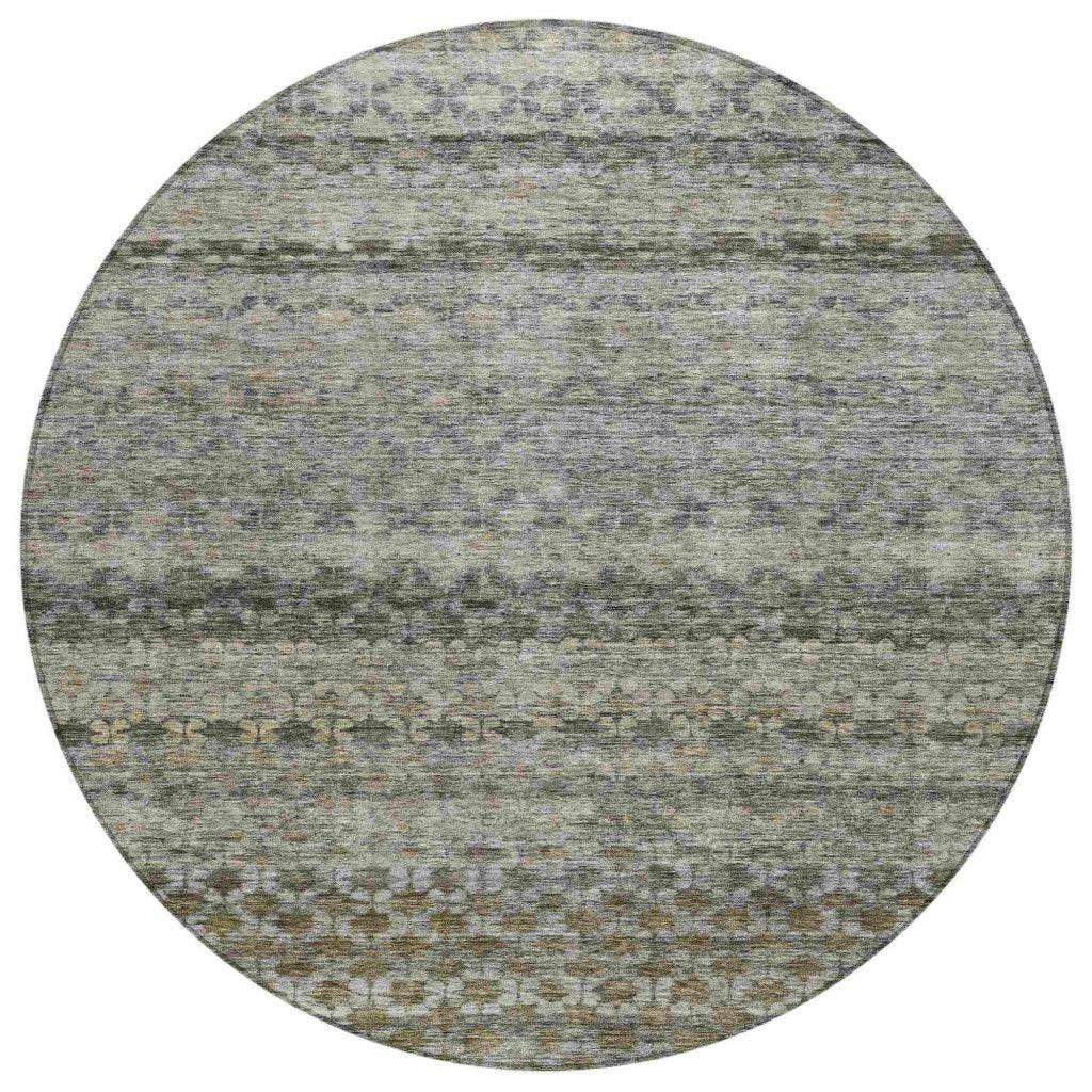 Maelis Gray Washable Indoor - Outdoor Rug - LOOMLAN - LOOMLAN Rugs - Outdoor Rugs
