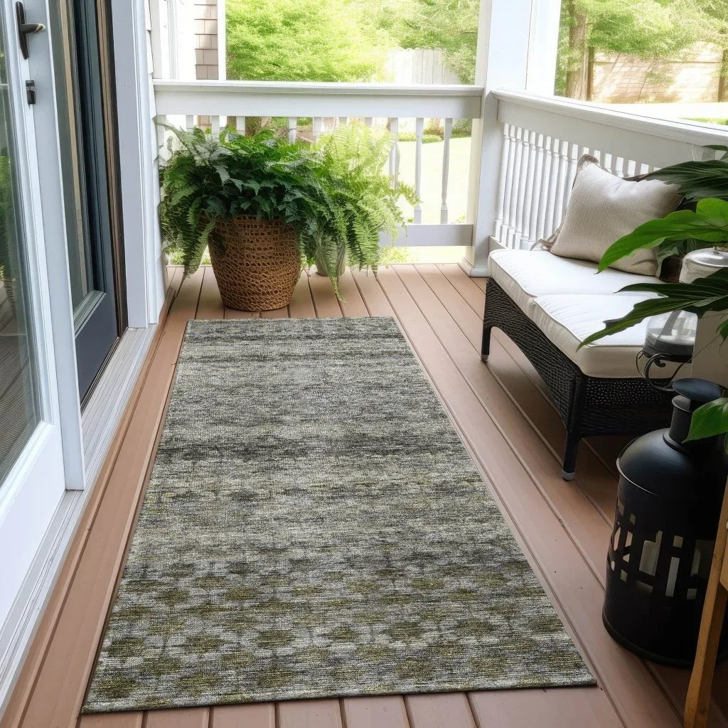 Maelis Gray Washable Indoor - Outdoor Rug - LOOMLAN - LOOMLAN Rugs - Outdoor Rugs