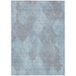 Maeoril Denim Washable Indoor-Outdoor Rug