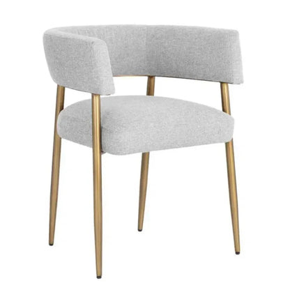 Maestro Fabric Dining Armchair - LOOMLAN - SUNPAN - Dining Chairs