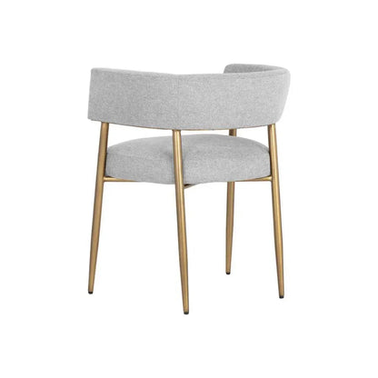 Maestro Fabric Dining Armchair - LOOMLAN - SUNPAN - Dining Chairs