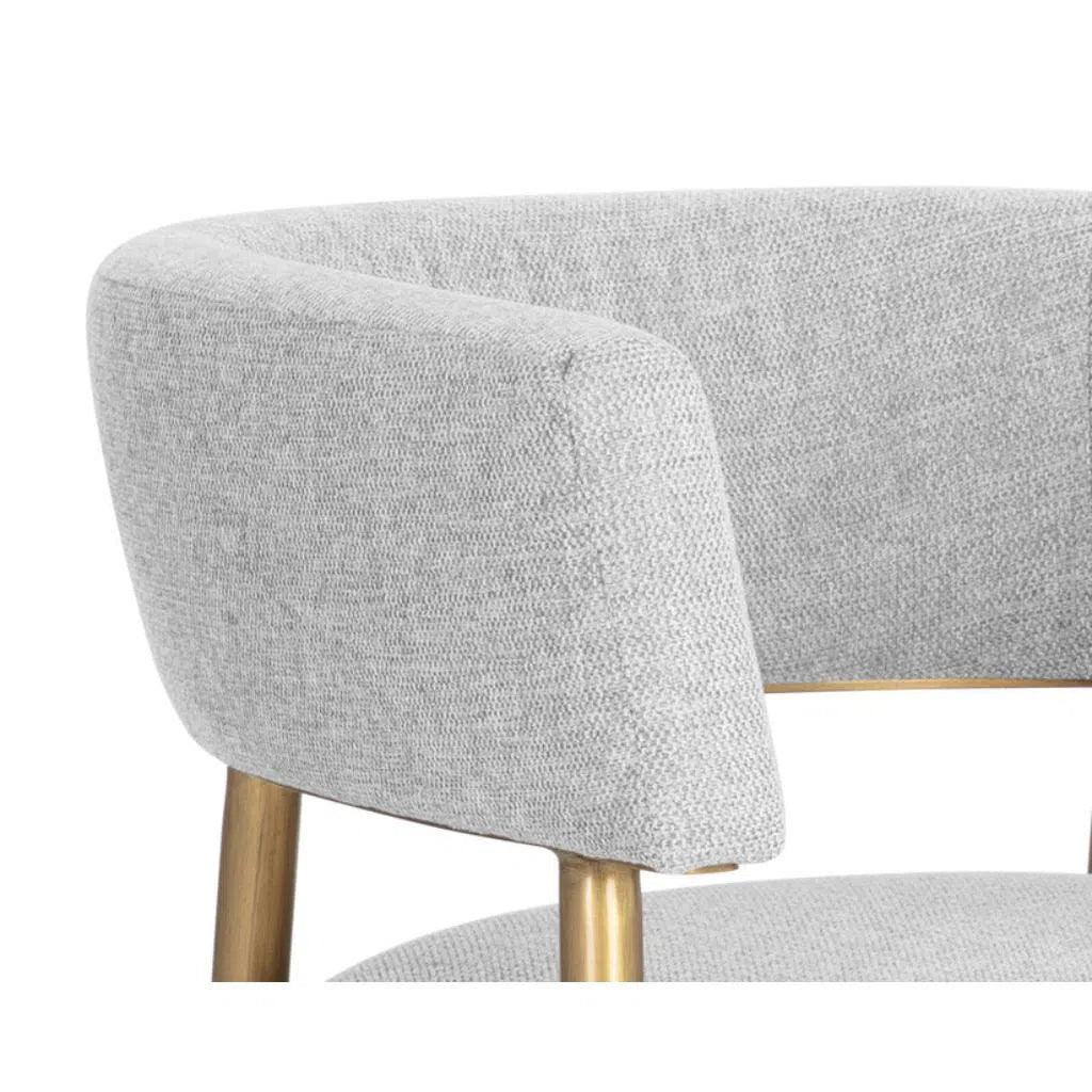 Maestro Fabric Dining Armchair - LOOMLAN - SUNPAN - Dining Chairs