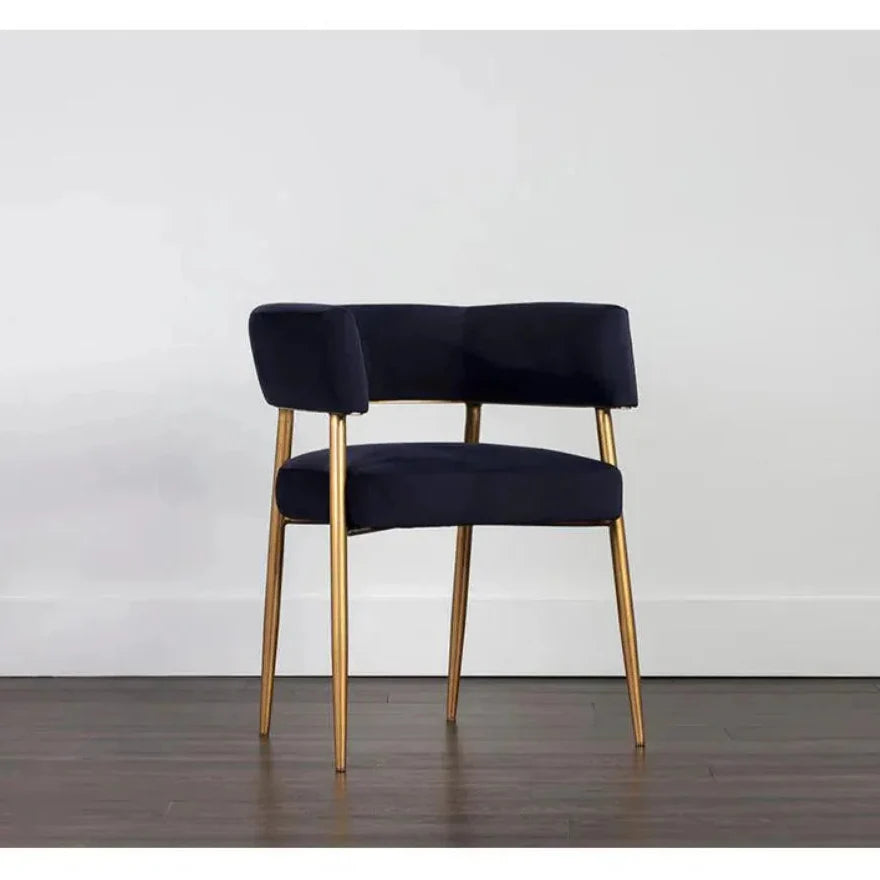 Maestro Fabric Dining Armchair - LOOMLAN - SUNPAN - Dining Chairs