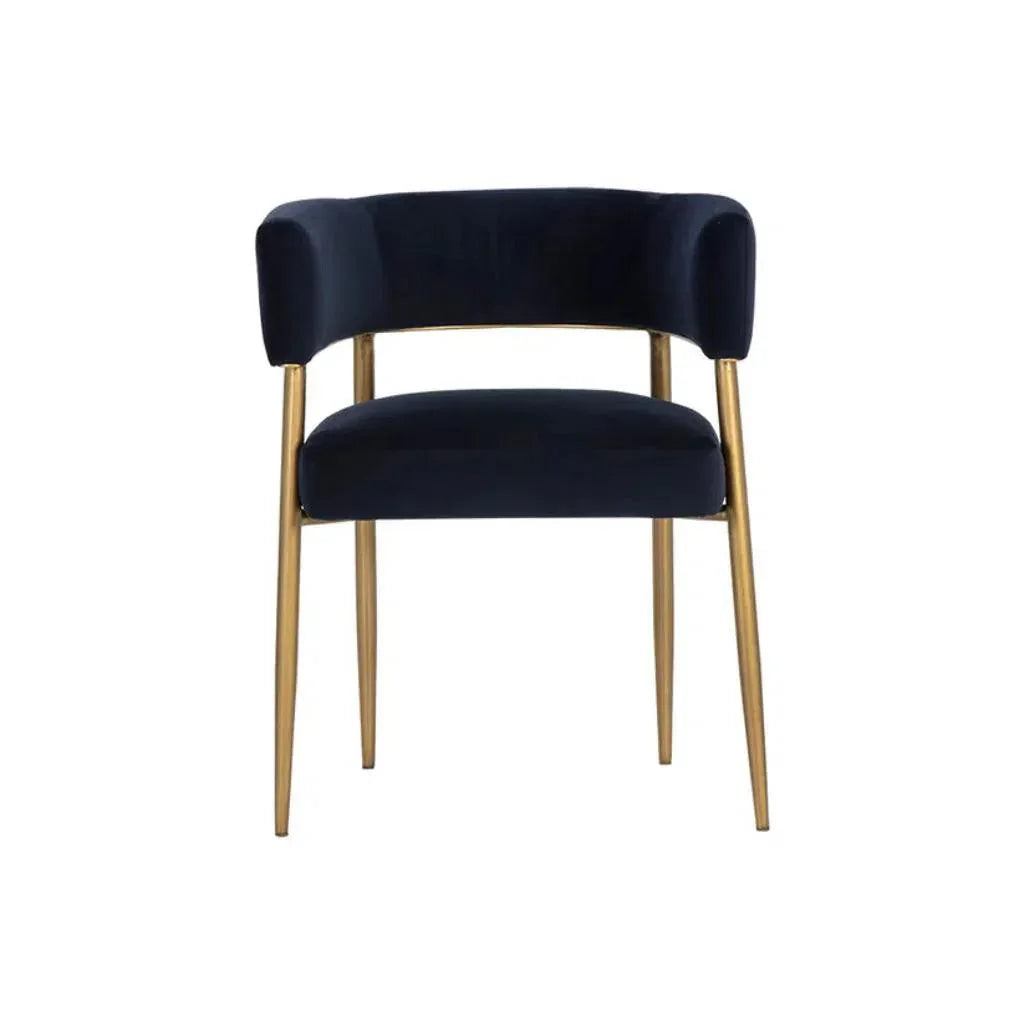 Maestro Fabric Dining Armchair - LOOMLAN - SUNPAN - Dining Chairs