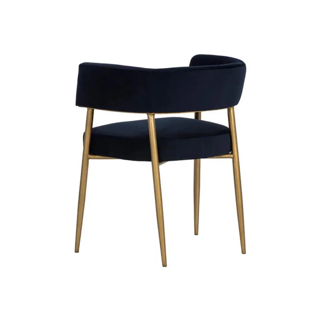 Maestro Fabric Dining Armchair - LOOMLAN - SUNPAN - Dining Chairs
