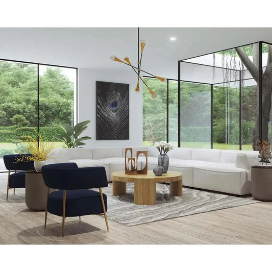 Maestro Fabric Lounge Chair - LOOMLAN - SUNPAN - Accent Chairs