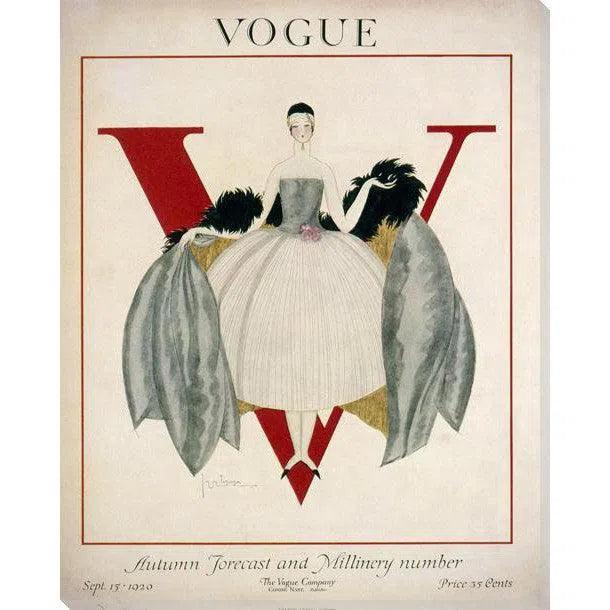 Magazine Vogue Wall Art Indoor Outdoor Canvas - LOOMLAN - LOOMLAN - Canvas Art