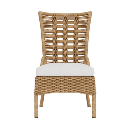 Magnolia Armless Outdoor Dining Chair-Outdoor Dining Chairs-Lloyd Flanders-LOOMLAN