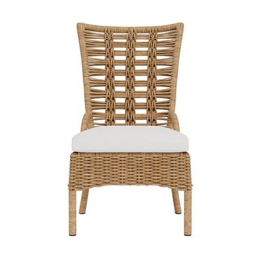 Magnolia Armless Outdoor Dining Chair-Outdoor Dining Chairs-Lloyd Flanders-LOOMLAN