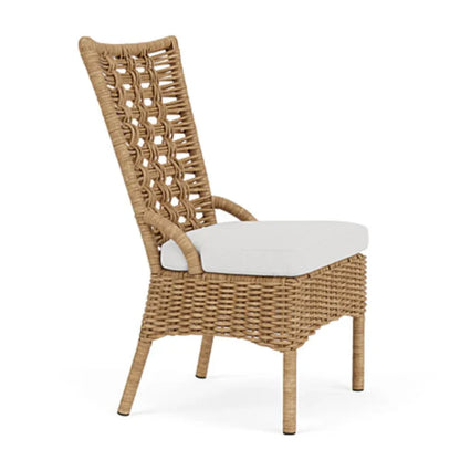 Magnolia Armless Outdoor Dining Chair-Outdoor Dining Chairs-Lloyd Flanders-LOOMLAN