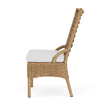 Magnolia Armless Outdoor Dining Chair-Outdoor Dining Chairs-Lloyd Flanders-LOOMLAN