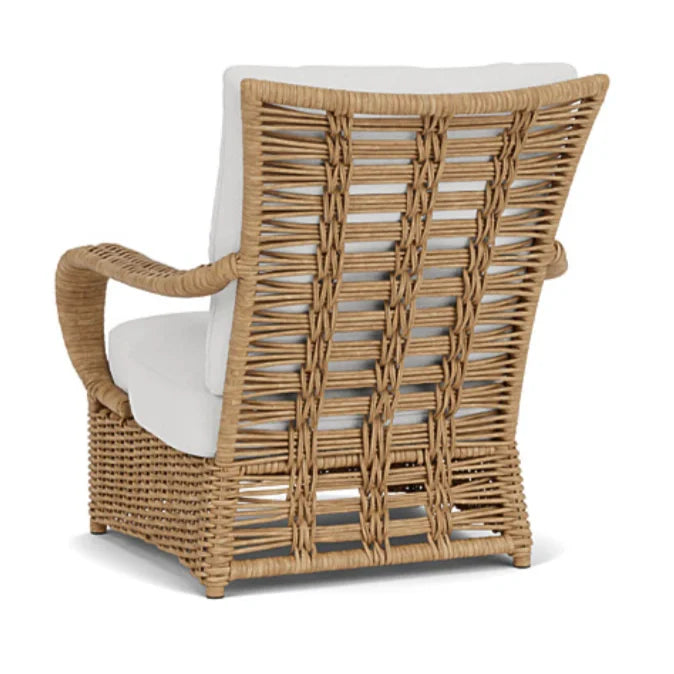 Magnolia Brown Outdoor Lounge Chair-Outdoor Lounge Chairs-Lloyd Flanders-LOOMLAN