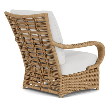 Magnolia Brown Outdoor Lounge Chair-Outdoor Lounge Chairs-Lloyd Flanders-LOOMLAN