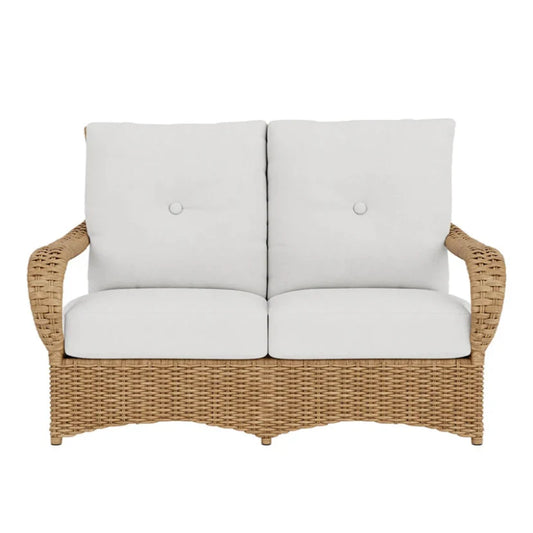Magnolia Brown Outdoor Loveseat