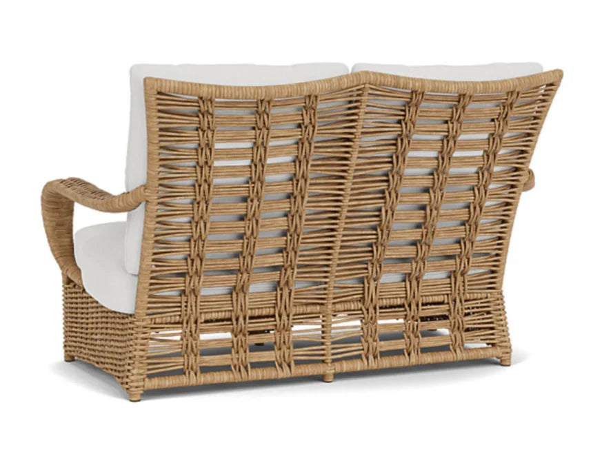 Magnolia Brown Outdoor Loveseat