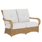 Magnolia Brown Outdoor Loveseat