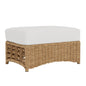 Magnolia Brown Outdoor Ottoman-Outdoor Ottomans-Lloyd Flanders-LOOMLAN