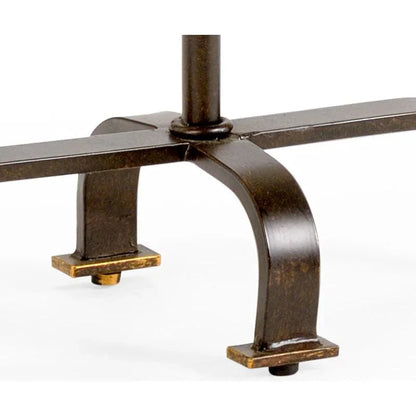 Magnolia Metal Made Oval Side Table - LOOMLAN - Chelsea House - Side Tables