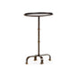 Magnolia Metal Made Oval Side Table - LOOMLAN - Chelsea House - Side Tables