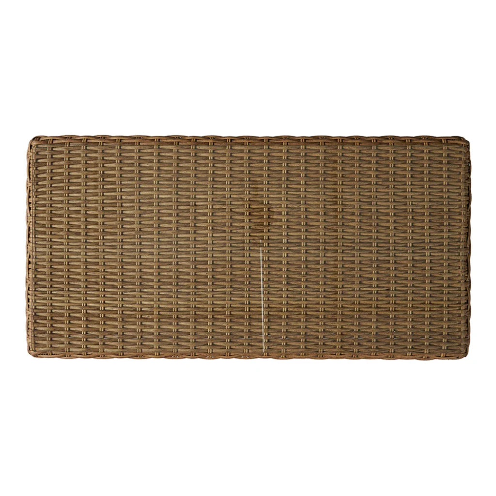 Magnolia Rectangular Outdoor Cocktail Table-Outdoor Coffee Tables-Lloyd Flanders-LOOMLAN