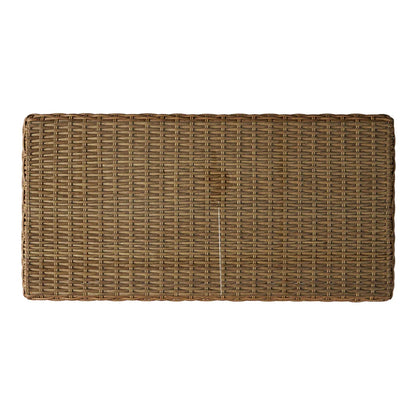 Magnolia Rectangular Outdoor Cocktail Table-Outdoor Coffee Tables-Lloyd Flanders-LOOMLAN