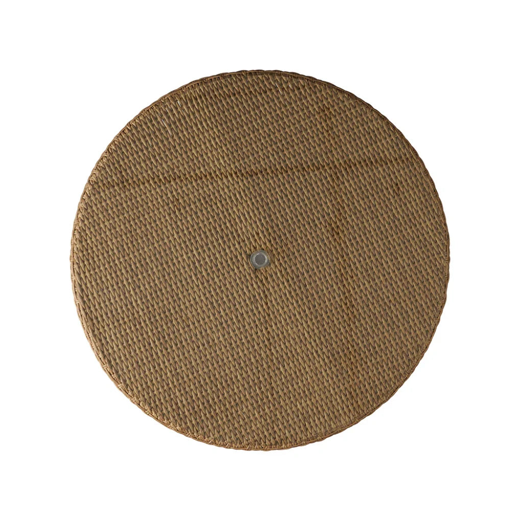 Magnolia Round Umbrella Outdoor Dining Table-Outdoor Dining Tables-Lloyd Flanders-LOOMLAN