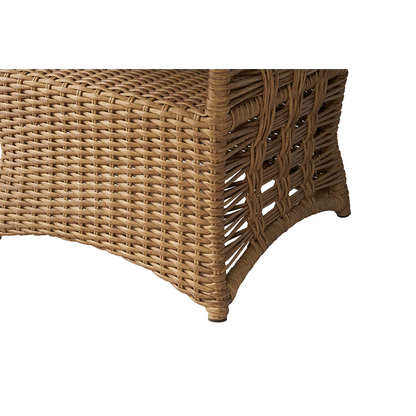 Magnolia Round Umbrella Outdoor Dining Table-Outdoor Dining Tables-Lloyd Flanders-LOOMLAN