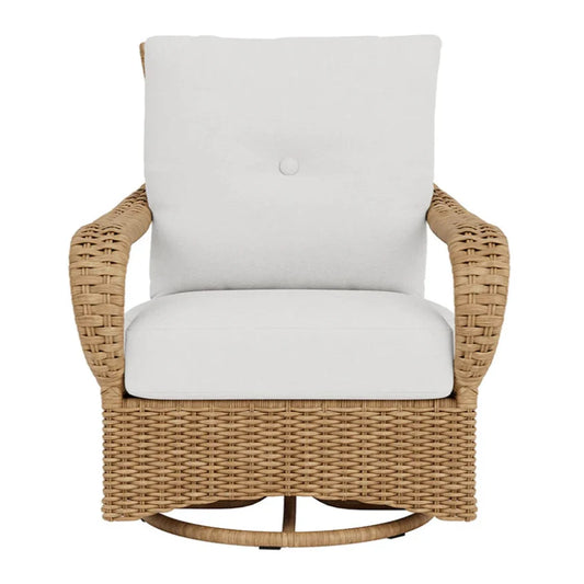 Magnolia Swivel Glider Outdoor Lounge Chair-Outdoor Lounge Chairs-Lloyd Flanders-LOOMLAN