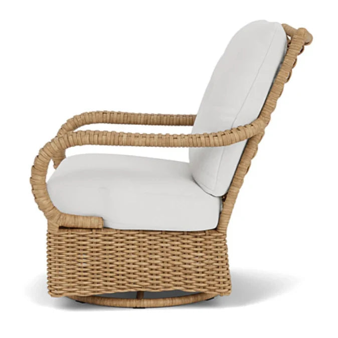 Magnolia Swivel Glider Outdoor Lounge Chair-Outdoor Lounge Chairs-Lloyd Flanders-LOOMLAN