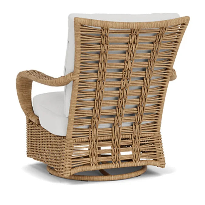 Magnolia Swivel Glider Outdoor Lounge Chair-Outdoor Lounge Chairs-Lloyd Flanders-LOOMLAN