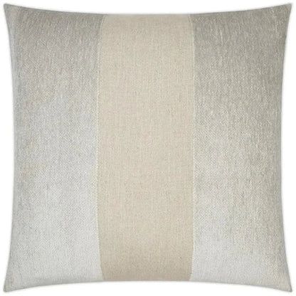 Magritte Pearl Ribbon Silver Large Throw Pillow Insert - LOOMLAN - D.V. Kap - Throw Pillows