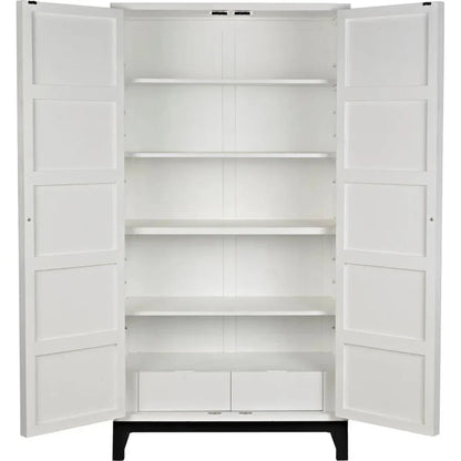 Maharadscha Carved Mahogany Hutch