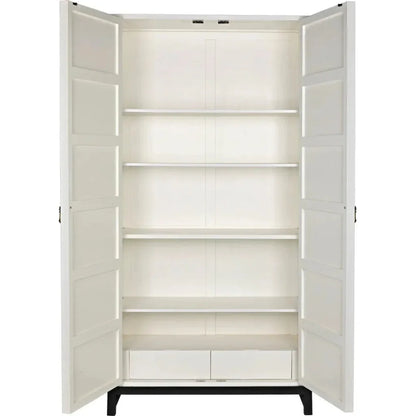 Maharadscha Carved Mahogany Hutch