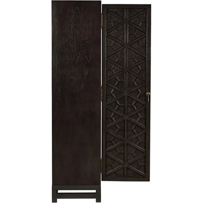 Maharadscha Carved Mahogany Hutch