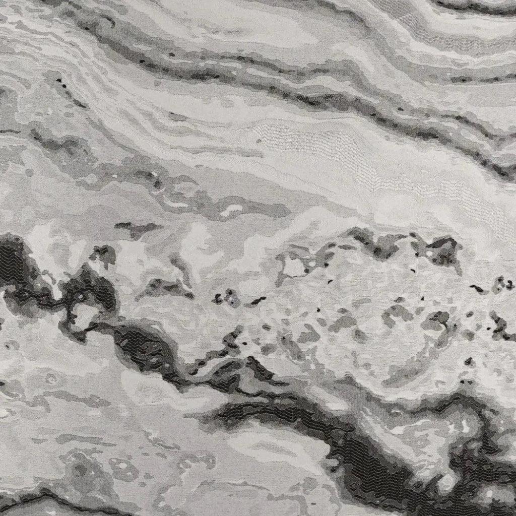 Mahwah Onyx Grey Throw Pillow With Insert - LOOMLAN - Throw Pillows