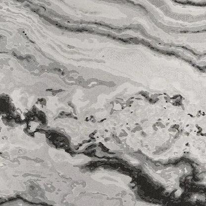 Mahwah Onyx Grey Throw Pillow With Insert - LOOMLAN - Throw Pillows