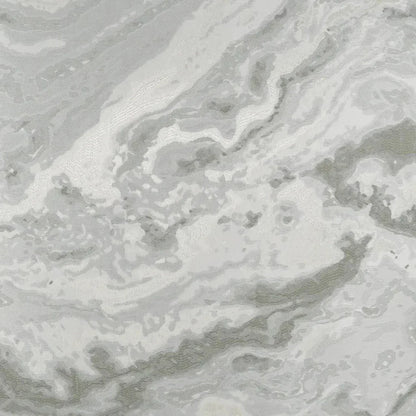 Mahwah Silver Silver Throw Pillow Insert - LOOMLAN - Throw Pillows