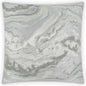 Mahwah Silver Silver Throw Pillow Insert - LOOMLAN - Throw Pillows
