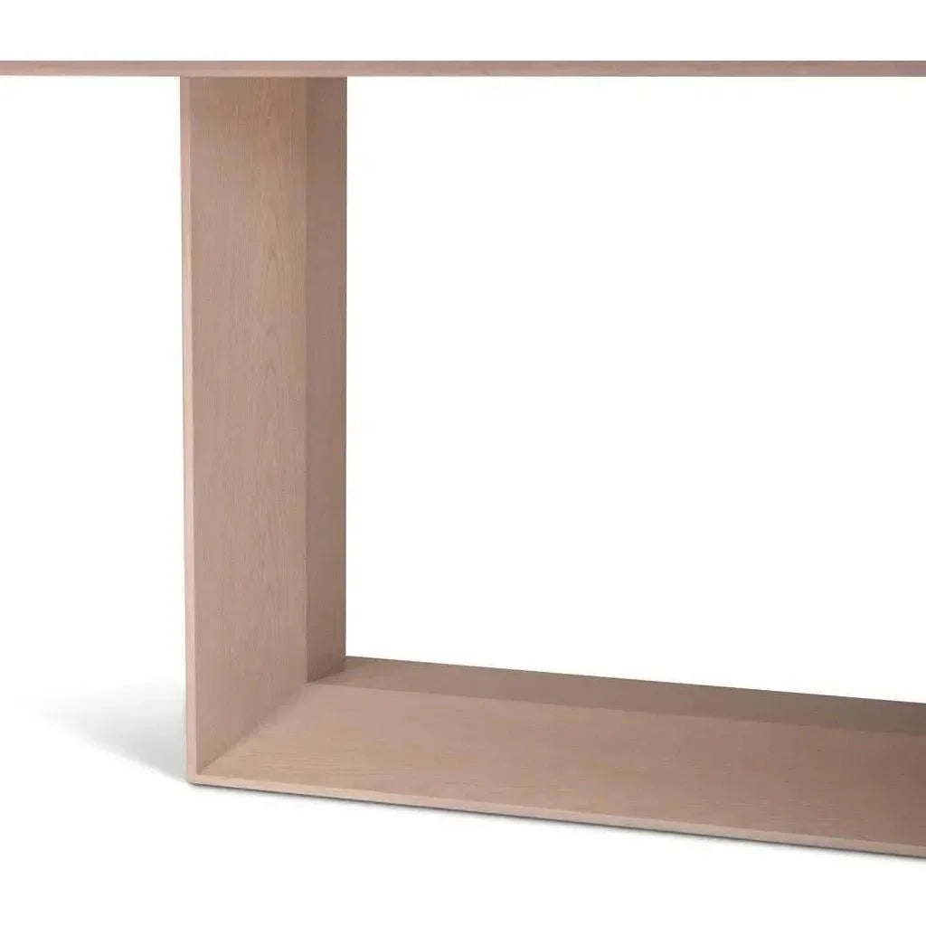 Maiorca Wood Rectangular Dining Table-Dining Tables-Urbia-LOOMLAN