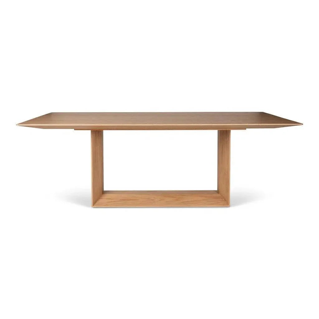 Maiorca Wood Rectangular Dining Table-Dining Tables-Urbia-LOOMLAN