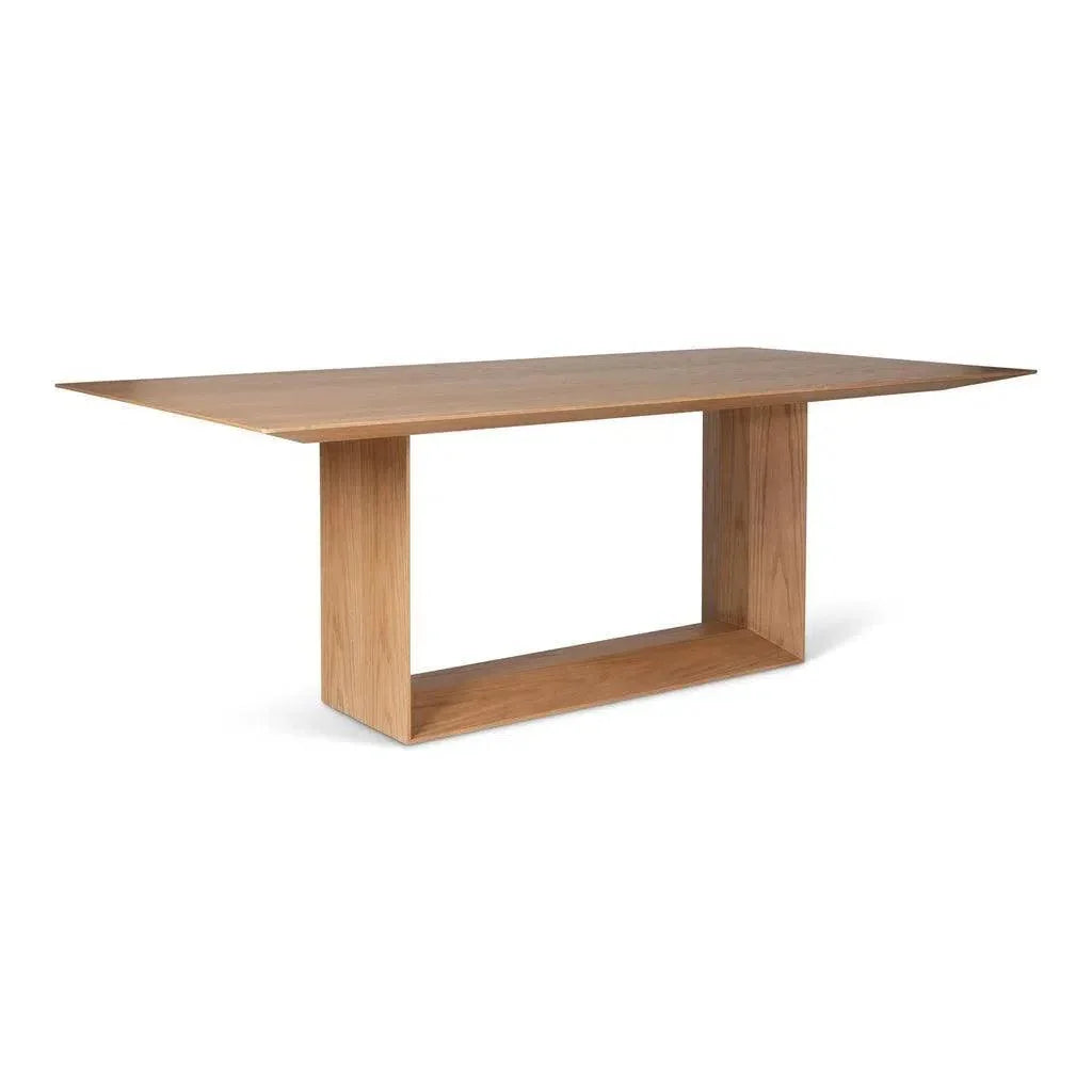 Maiorca Wood Rectangular Dining Table-Dining Tables-Urbia-Damasco-LOOMLAN
