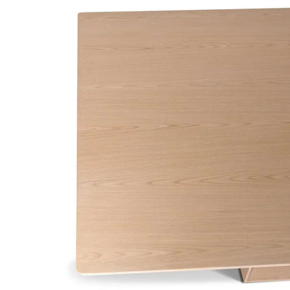 Maiorca Wood Rectangular Dining Table-Dining Tables-Urbia-LOOMLAN